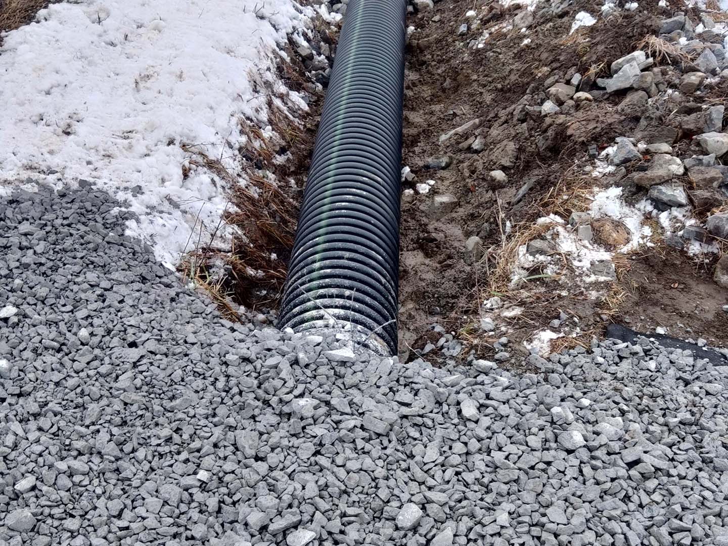 Culvert Installations with Riprap Inlet/Out Protection Contractor in Central New York