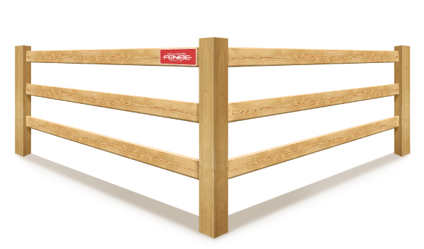 wood fencing in central New York