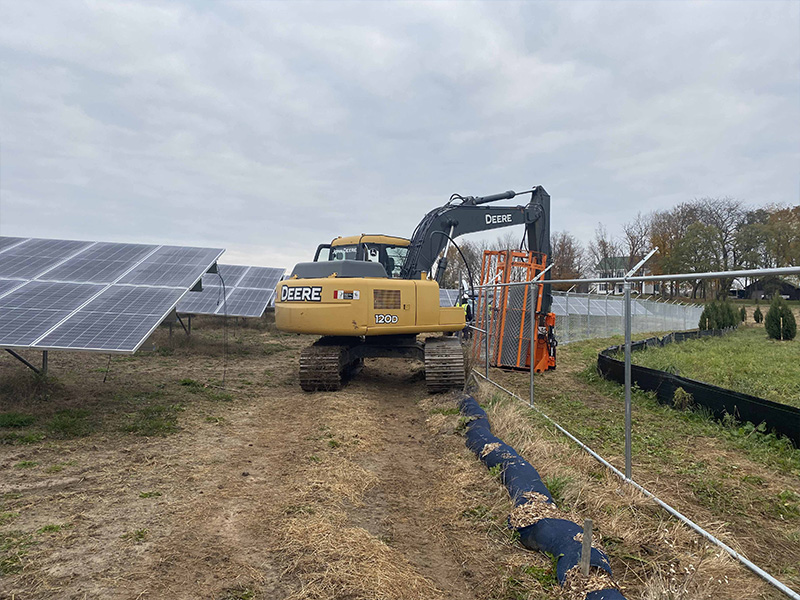 Central New York solar fence contractor